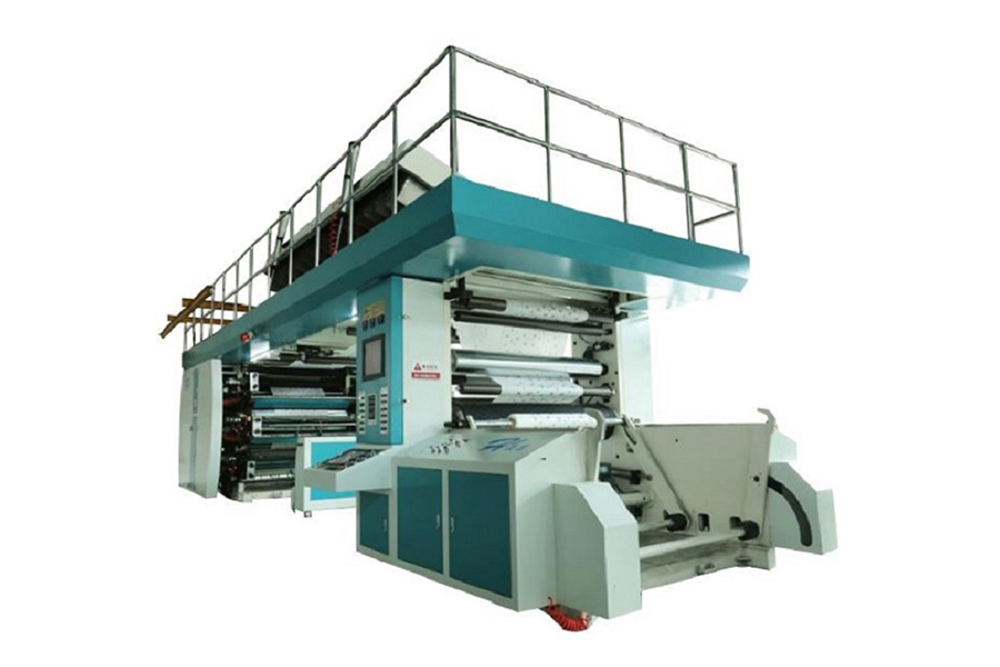 6 Colors Servo Motor System Control HDPE/BOPP/OPP Film Satellite/CI Type Flexo Printing Machine