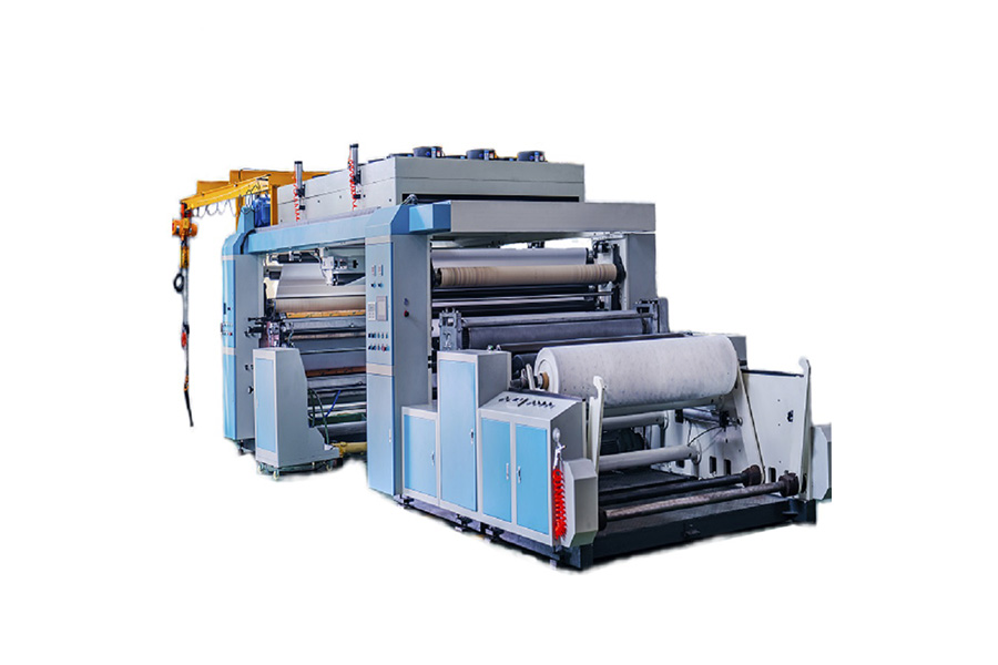 4 Colors 2100MM CI Non Woven Fabric Flexographic Printing Machine